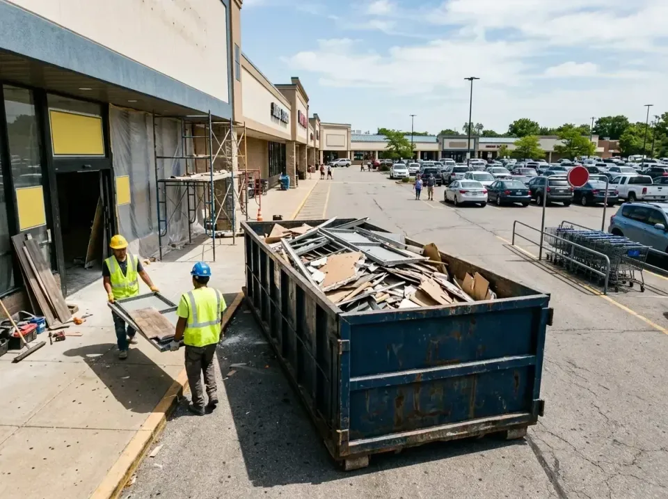 retail-store-renovation-debris-003 — frequently asked questions, Roll-off Dumpster Rentals in Uniontown, OH